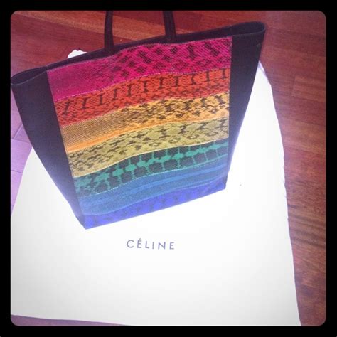 celine rainbow python bag|second hand python Celine bags.